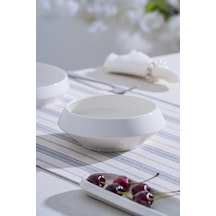 Acar Rumi Yuvarlak Kase - 17 Cm Beyaz