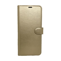 Xiaomi Mi 11t Cüzdanlı Kapaklı Kılıf Kartlıklı Standlı Kopçalı Gold