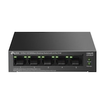 Tp-link Ls105lp 4 Port Poe+ 10/100 Mbps Switch Metal Kasa