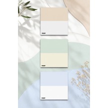 Çiçek Bloknot - 9 9 Cm Ebat- 50 Yaprak - Notepad - Memopad - Çizgisiz Not Kağıdı- To Do List - 3493