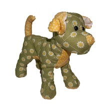Leonardini - DOUGLAS - Quilti - Küçük Yeşil Kumaş Köpek