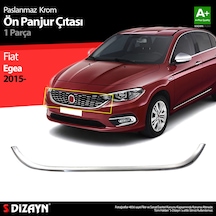 S-Dizayn Fiat Egea Krom Ön Panjur Çıtası 2015-2020 N11.5699
