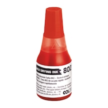 Colop 802 25ml Çabuk Kuruyan Mürekkep Kırmızı Siyah