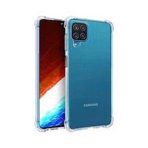 Sm Galaxy Uyumlu A12 - M12 Anti-drop Shockproof Darbe Emici Silikon Kılıf- 5775 Mh-hs2001-3084