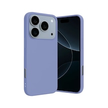 Newface Apple İphone 17 Pro Max Nano İçi Kadife Silikon - Lila