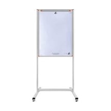 Panda Sabit Tekerlekli Yazı Tahtası Flipcartlı Pan 240 Beyaz 65x100