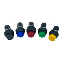 Ic-191 Buton Plastik Pbs20b Yaylı 10mm Sarı