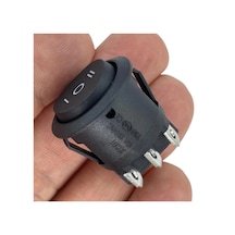 Ic-134-6 Yuvarlak Tekne Tipi Anahtar On-off-on 6p
