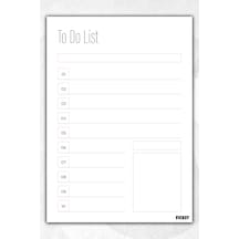 A5 To Do List - 50 Yaprak - Kontrol Listesi - Rutin Görev Takip Listesi - Günlük Haftalık Planlayıcı -planner - 1413 Çok Renkli