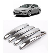Opel Astra J Hb/sd Krom Kapı Kolu 4 Kapı Paslanmaz Çelik 2010 Üzeri Uyumludur