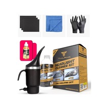 Tulpar Buharlı Far Temizleme Far Parlatma Avantajlı Set Paket Headlight Cleaner Kıt