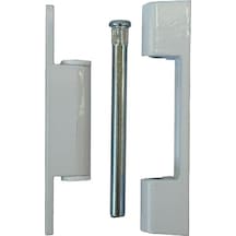 Pvc Plastik Pencere Ve Kapılar İçin Metal Menteşe, 95mm Uzun Tip, Beyaz