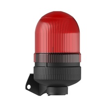Mesan Ø70 300 Seri Yanıp Sönen Ampul Buzzer Duvar Montaj Kırmızı 220Vac Ms 376.1.220Vac