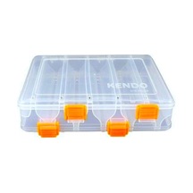 Kendo Çift Taraflı Maket Yem Kutusu 10 Gözlü 20x16.5x4.7cm Max 13cm Maketler İçin
