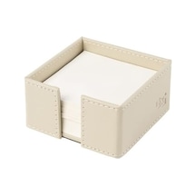 2k Küp Bloknotluk Suni Deri Masaüstü 10x10x5 Cm Çok Renkli
