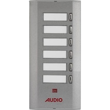 Audio 005233E E06 Yan Sıra Tek Butonlu Zil Paneli (Konsept) Kısa
