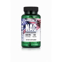 N.a.c N-acetyl Cysteine - N-asetilsistein Nacetyl 600 Mg 100 Kapsül Aromasız