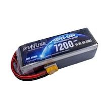 Profuse 4s 14.8v Lipo Li-po Lityum Polimer Batarya - 7200mah, 100c