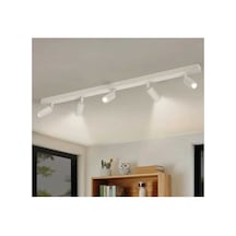 120cm Ampullu Led Avize Led Spot Led Avize Salon Avize Siyah