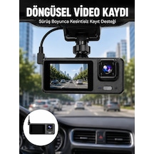 Full Hd 3 Kanallı Araç Kamerası Akıllı Çözümlerle Sürüş Yeni Nesil 1