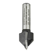 Bosch Standard Seri Ahşap İçin Çift Oluklu Sert Metal V-Kanal 8x16x45 MM Freze - 2608628407