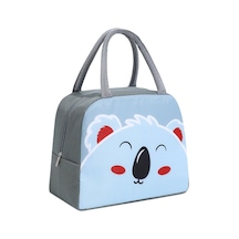 Taşınabilir Büyük Öğle Yemeği Kutusu Çantası Termal Tote Çanta Koala