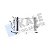 Kale 380900 Klima Radyatörü Kondanser - Mercedes A-class 1998-2000 A 170 Cdi Dizel Klimalı Modeller 1685000254 - 1685000654 - 1685000354 - 1685000454 - A1685000254 - A1685000354 - A1685000454 - A1685000654