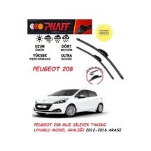 Peugeot 208 Ön Silecek Takımı 2012 Model Araca Özel Aparat