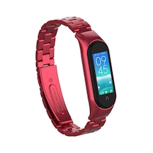 Kilifone - Xiaomi Uyumlu Mi Band 6 - Kordon Metal Kordon Krd-04