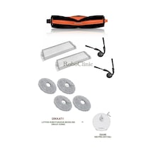 Xiaomi Robot Vacuum S40 Pro Robot Süpürge Uyumlu Yedek Fırça, Filtre, Mop Paspas Seti 9 Parça