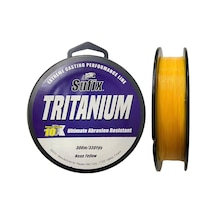 Sufix Tritanium Surf 0.37 Mm 300m Neon Yellow Monofilament Misina 9kg Çeker