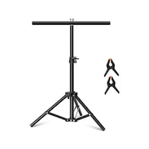 70x100cm Fon Perde Tutucu Pvc Background Backdrop Çekim Standı T Stand Bar + Mini Tripod