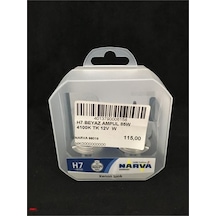 NARVA 98016 12V H7 Beyaz Ampül 85W 4100K Range Power Beyaz Ampül 98519 Takım