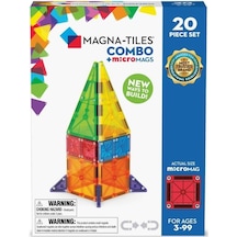 Magna-tiles Combo + Micromags - 20 Parça