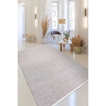 Youdayhomecollection Serra-bej - Salon , Oturma Odası Ve Koridor Halısı-robot Süpürge Uyumlu-kolay Temizlenebilir - 100x500 Çok Renkli