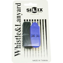 Selex D02 Hakem Antrenör Düdüğü Mavi Çok Renkli