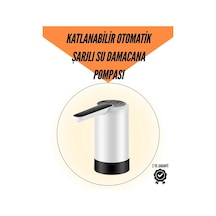 Taşınabilir Şarjlı Daana Su Pompası Hijyenik Tasarım