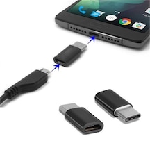 Micro USB Dişi To USB 3.1 Type-C Erkek