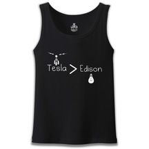Tesla & Edison Siyah Erkek Atlet