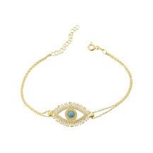 Boho Nazar Bileklik 719121 Gold