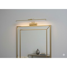 Gold Kasa Beyaz Işık Banyo Duvar Ayna Tablo Aydınlatması Flüt Aplik Kuğu Aplik .