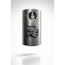 Premium Özel Tasarım Şeffaf Çerçeveli Lüks Taş Detaylı Desenli Metal Çakmak-özel Çakmak Kutusu Gri Premium Özel Tasarım Şeffaf Çerçeveli Lüks Taş Detaylı Desenli Metal Çakmak-özel Çakmak Kutusu Gri