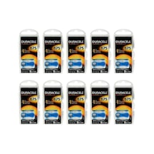 Duracell 675 Numara 10 Paket Kulaklık İşitme Cihazı Pili