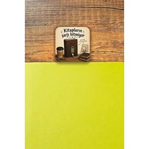 Kitapların Şarjı Bitmiyor Kitap Ayracı