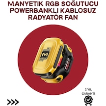 Akıllı Dijital Kontrollü Soğutucu Aı & Standart Mod 7 Kanatlı Fan Tasarımı