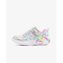 Skechers Unıcorn Dreams Heart Sparkles Işıklı Kız Çocuk Spor Ayakkabı 303063l 303063l Smlt Smlt