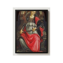 Rönesans Botticelli Metanet Alegorisi Çerçevesiz Poster 21x30 Cm A4 Tablo Rönesans Klasik Sanat