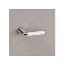 Tuvalet Kağıtlığı Krom Beyaz Renk 48x79x155 Mm Genel