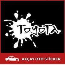Toyota Sticker Toyota Çamur Sticker Araba Sticker Araç Sticker