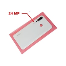 Tkgz - P30 Lite Arka Kapak Kamera Lensli 24 Mp Beyaz